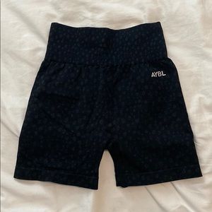 AYBL Evolve Speckle Seamless Shorts - Black
